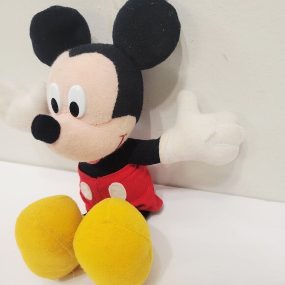 Vtg Applause 9" Mickey Mouse Plush Stuffed Toy - Picture 3 of 5